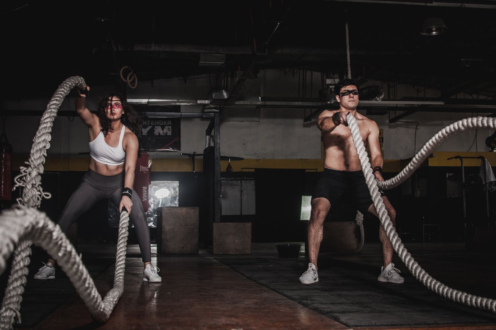 Placeholder: gym training (stock)